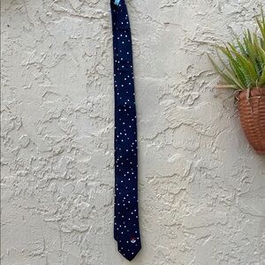 Navy Blue and White Authentic Monsterball Necktie